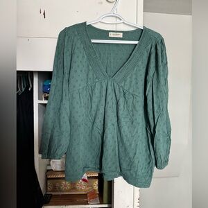 Lucky Brand Teal Top